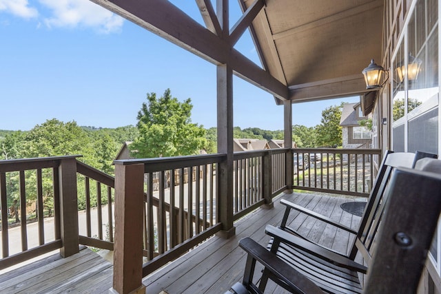 76 Bells Ave Unit 98, Branson West, MO 65737 - view of wooden deck