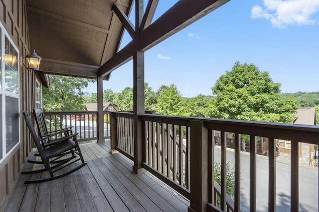 76 Bells Ave Unit 98, Branson West, MO 65737 - view of wooden terrace
