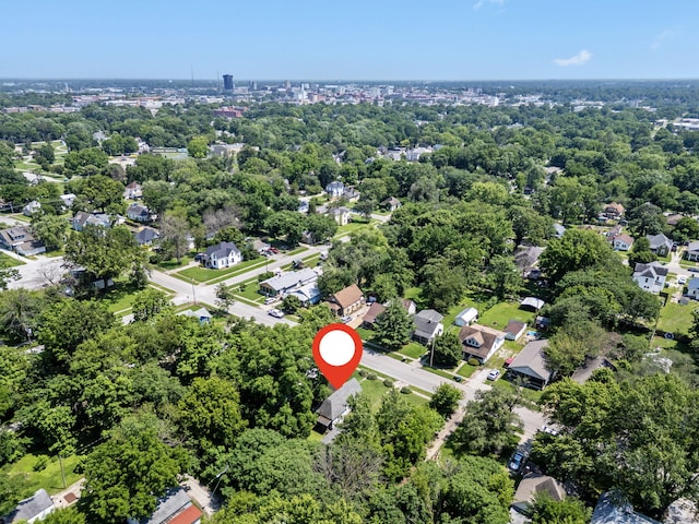 1123 W Hovey St, Springfield, MO 65802 - drone / aerial view of a tree filled landscape