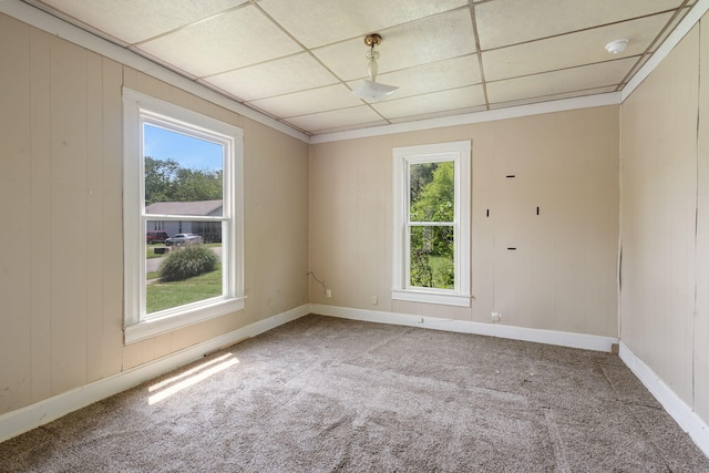 1123 W Hovey St, Springfield, MO 65802 - carpeted empty room featuring plenty of natural light and a smoke detector