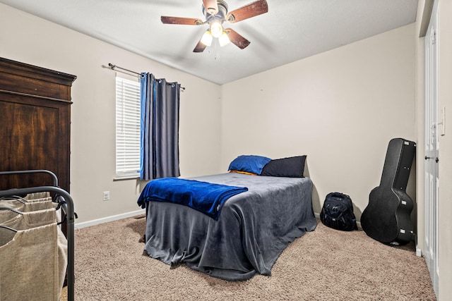 208 Dixie Ave, Clever, MO 65631 - bedroom featuring carpet and ceiling fan