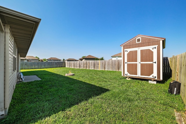 208 Dixie Ave, Clever, MO 65631 - fenced backyard featuring a storage unit