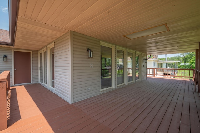 26307 Twin Rivers Dr, Shell Knob, MO 65747 - view of deck