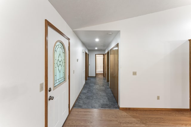29474 Farm Rd Unit 1260, Golden, MO 65658 - foyer entrance featuring wood finished floors and recessed lighting
