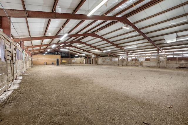 4156 E Division St, Springfield, MO 65802 - miscellaneous room with vaulted ceiling