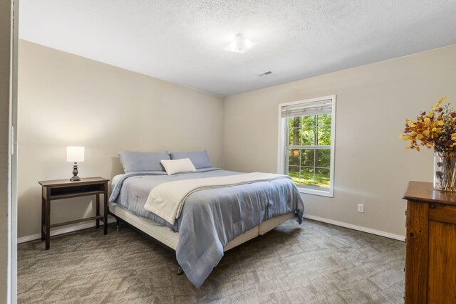2504 W Fox Fire Ct, Nixa, MO 65714 - bedroom featuring carpet and a textured ceiling