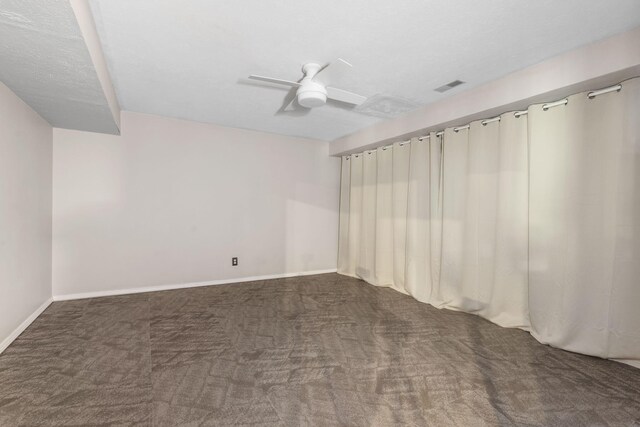 2504 W Fox Fire Ct, Nixa, MO 65714 - spare room featuring carpet floors and ceiling fan