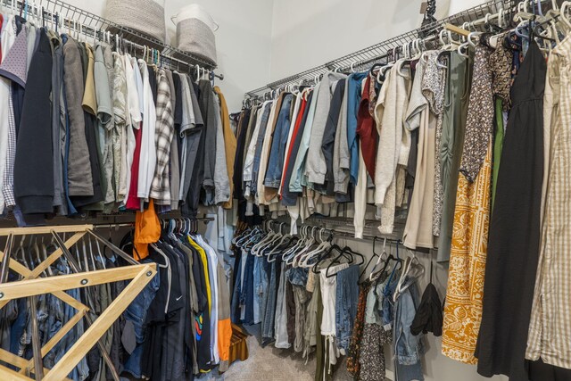 2504 W Fox Fire Ct, Nixa, MO 65714 - spacious closet featuring carpet flooring