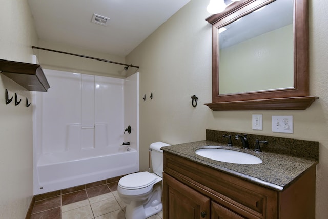 18054 State Highway 39, Aurora, MO 65605 - full bath with vanity,  shower combination, and tile patterned flooring