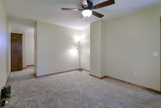 18054 State Highway 39, Aurora, MO 65605 - unfurnished room with light carpet and ceiling fan