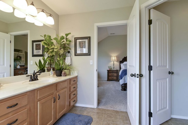 105 Deer Run, Willard, MO 65781 - ensuite bathroom with vanity and tile patterned floors