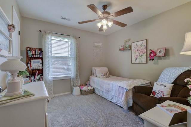 105 Deer Run, Willard, MO 65781 - bedroom featuring carpet floors and ceiling fan