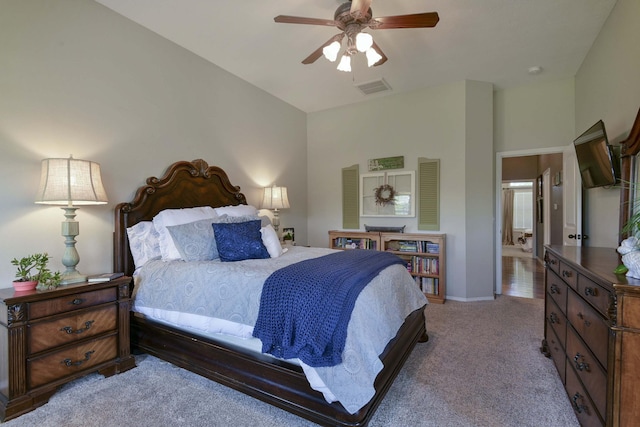 105 Deer Run, Willard, MO 65781 - carpeted bedroom with a ceiling fan and baseboards