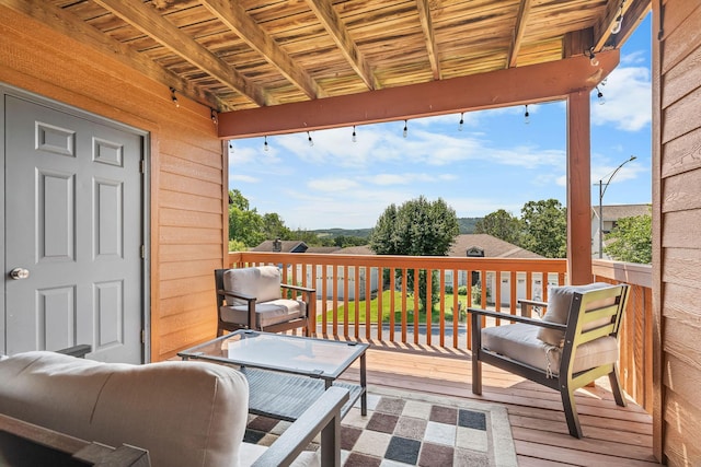 161 Avondale Dr Unit 1, Branson, MO 65616 - view of wooden deck