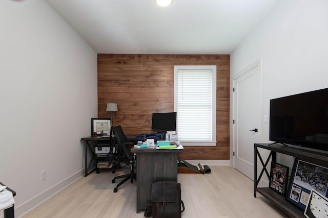 3733 E Hutcheson Ave, Springfield, MO 65802 - office space featuring wood walls and light wood-style flooring