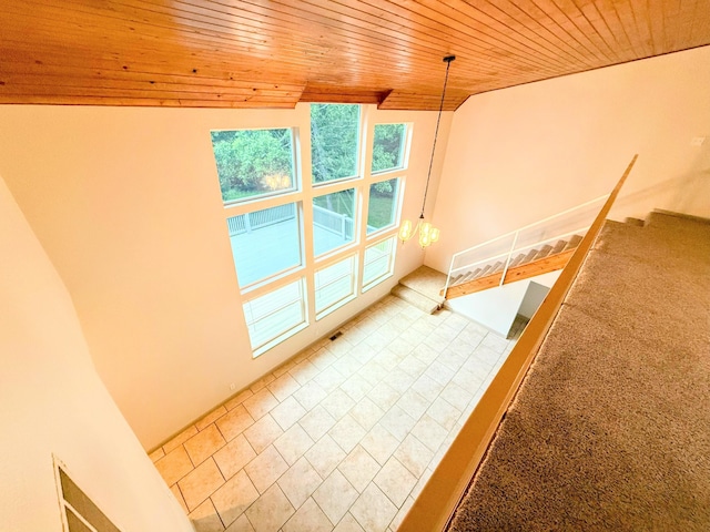 48 Galatians Ln, Reeds Spring, MO 65737 - unfurnished living room featuring wood ceiling