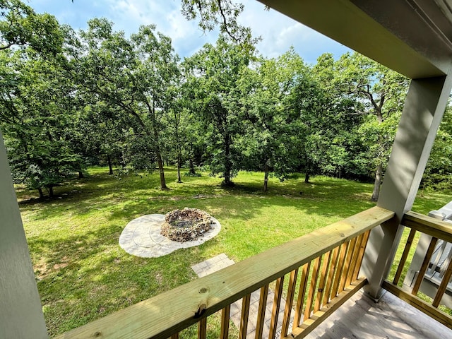 48 Galatians Ln, Reeds Spring, MO 65737 - view of grassy yard featuring view of scattered trees