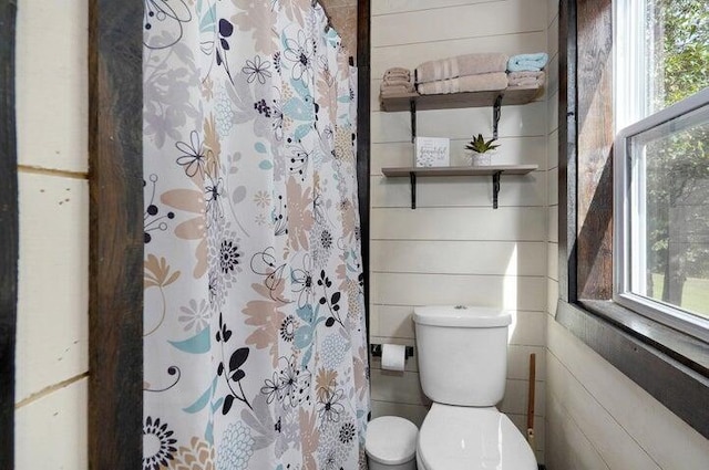 31 Mulberry Ln, Buffalo, MO 65622 - bathroom featuring toilet and a shower with curtain