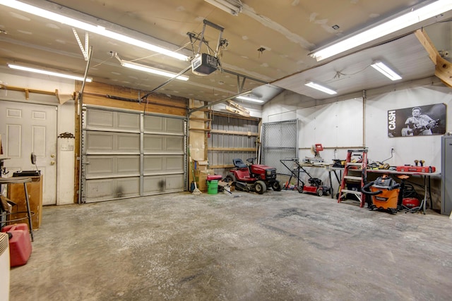 2718 E Blaine St, Springfield, MO 65803 - garage featuring a garage door opener
