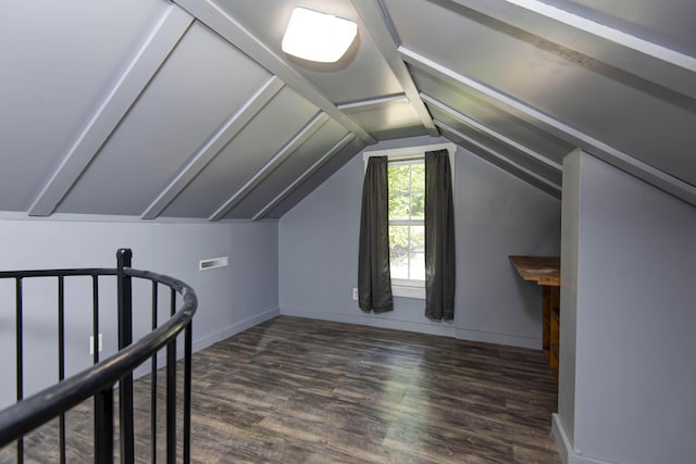 2718 E Blaine St, Springfield, MO 65803 - additional living space with wood finished floors and lofted ceiling