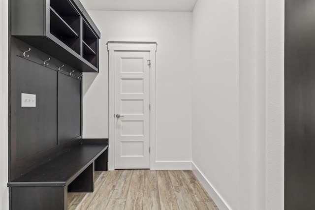 1305 W Ragweed Ct, Ozark, MO 65721 - mudroom with light wood-style floors and baseboards