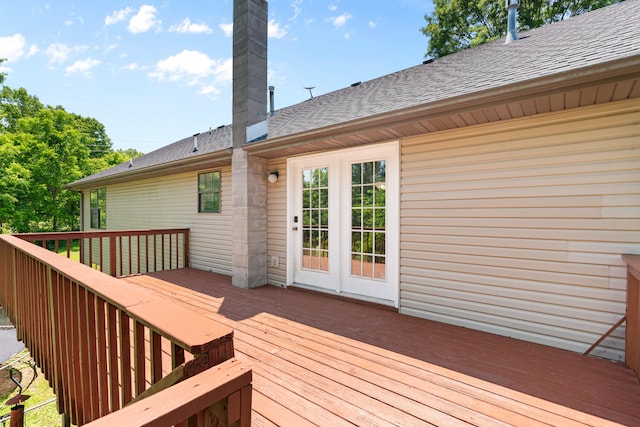241 Sage Rd, Ozark, MO 65721 - view of wooden deck