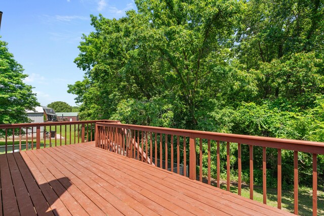 241 Sage Rd, Ozark, MO 65721 - view of wooden terrace