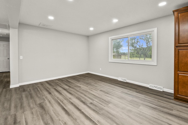 7047 W Lone Oak St, Springfield, MO 65803 - unfurnished bedroom with recessed lighting and dark wood-style floors