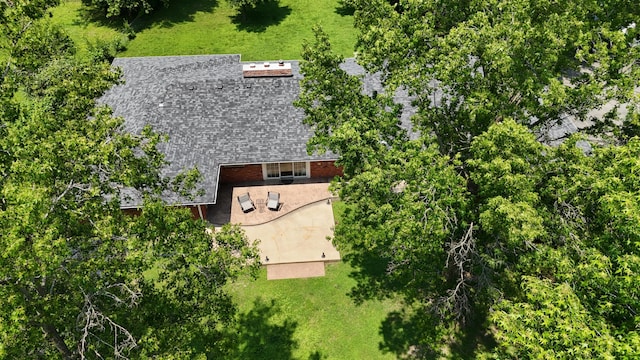 424 W Olive St, Bolivar, MO 65613 - view from above of property