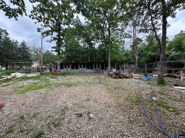 3200 Driftwood Rd, Merriam Woods, MO 65740 - view of yard featuring view of wooded area