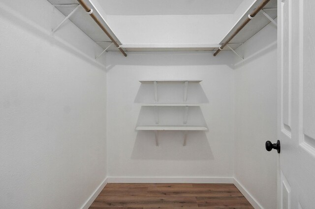 119 E Mill St, Republic, MO 65738 - walk in closet featuring dark wood-type flooring