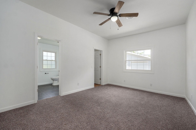 119 E Mill St, Republic, MO 65738 - unfurnished bedroom with dark carpet and ensuite bath