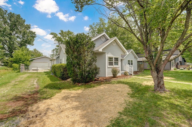 119 E Mill St, Republic, MO 65738 - view of front of house featuring a detached garage