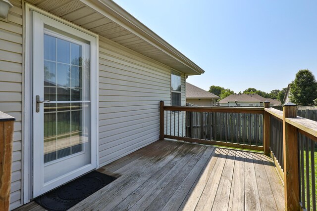 942 E Ozark Jubilee Dr, Nixa, MO 65714 - view of wooden terrace