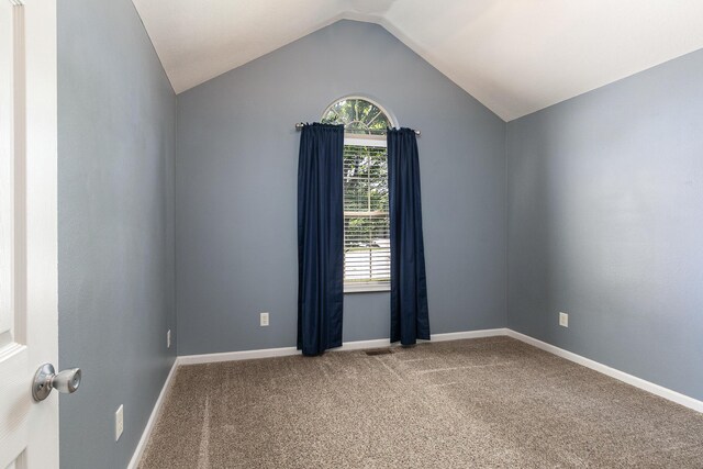 942 E Ozark Jubilee Dr, Nixa, MO 65714 - empty room featuring light colored carpet and lofted ceiling