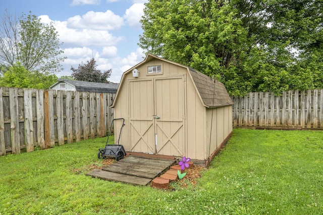 202 N Harper Ave, Springfield, MO 65802 - view of shed featuring a fenced backyard