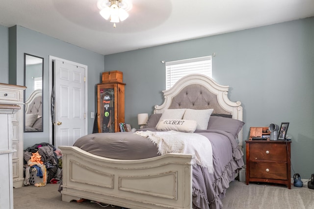 1708 Tiffany St, West Plains, MO 65775 - bedroom with light colored carpet and a ceiling fan