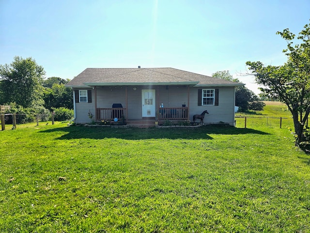 551 State Highway O, Seymour, MO 65746 - back of property with covered porch