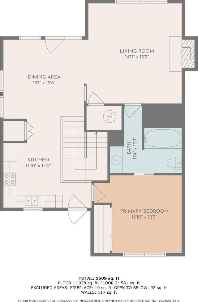 109 Grand Mountain Ave Unit 39-1, Branson, MO 65616 - view of floor plan / room layout