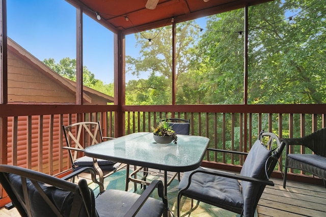 109 Grand Mountain Ave Unit 39-1, Branson, MO 65616 - sunroom / solarium with outdoor dining area