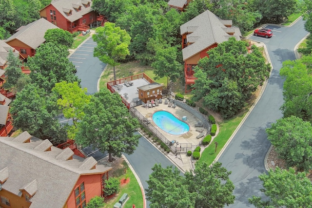 109 Grand Mountain Ave Unit 39-1, Branson, MO 65616 - drone / aerial view of a pool area