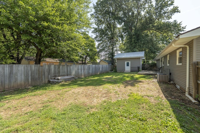 3153 W Washita St, Springfield, MO 65807 - fenced backyard featuring an outdoor structure