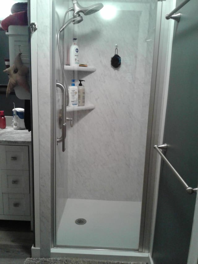 701 Spears Ave, Crane, MO 65633 - full bath featuring a stall shower