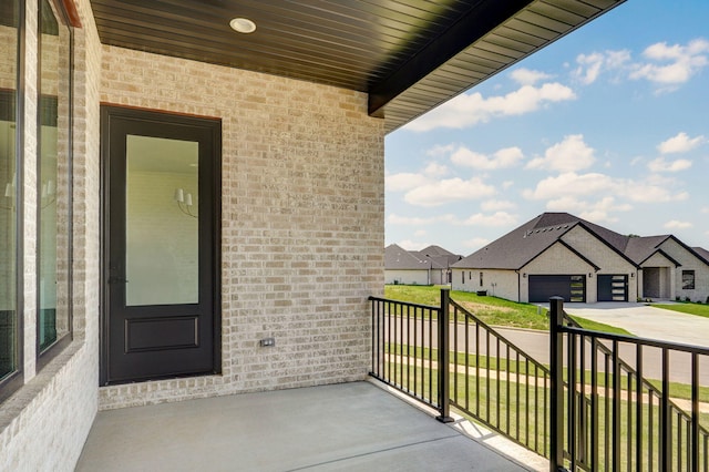 2124 N Silver Charm Ave, Springfield, MO 65802 - balcony with a residential view