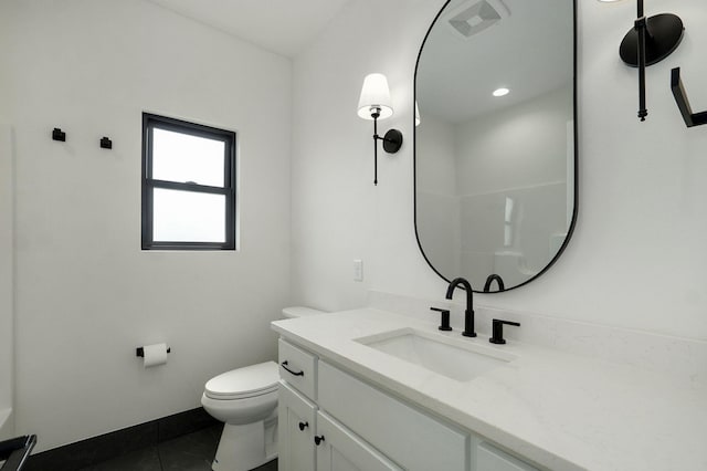2124 N Silver Charm Ave, Springfield, MO 65802 - bathroom featuring vanity and tile patterned floors