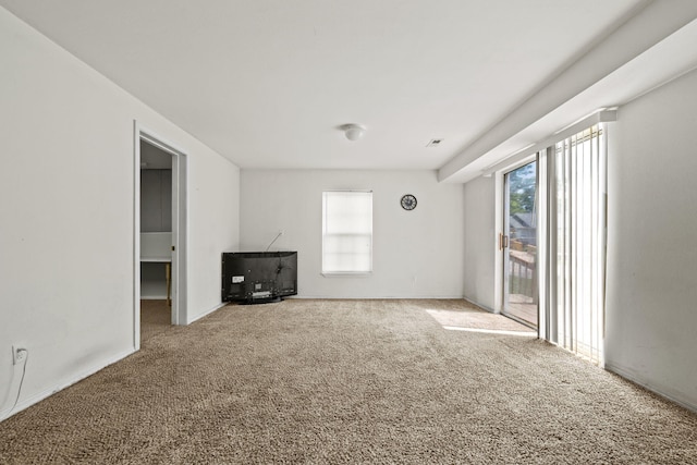 280 Quail Run Rd, Branson, MO 65616 - unfurnished living room with carpet flooring and plenty of natural light