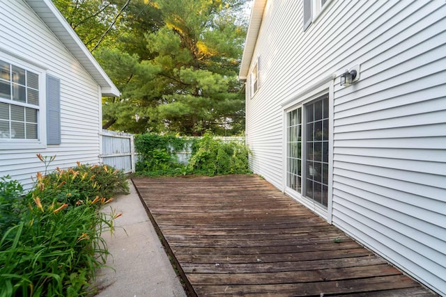 600 E Boone St, Ash Grove, MO 65604 - view of wooden deck