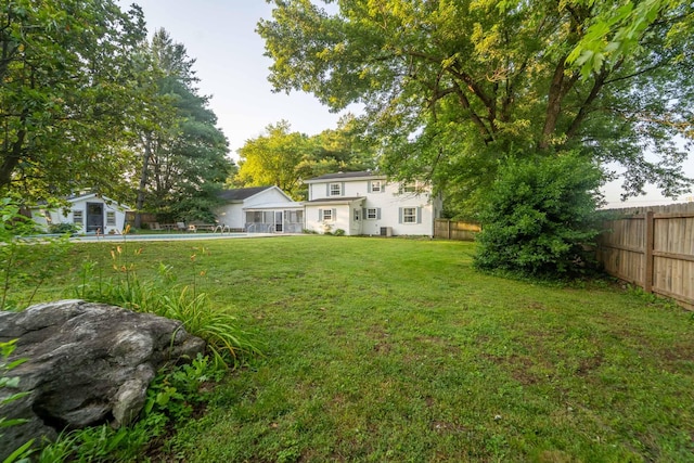 600 E Boone St, Ash Grove, MO 65604 - view of fenced backyard
