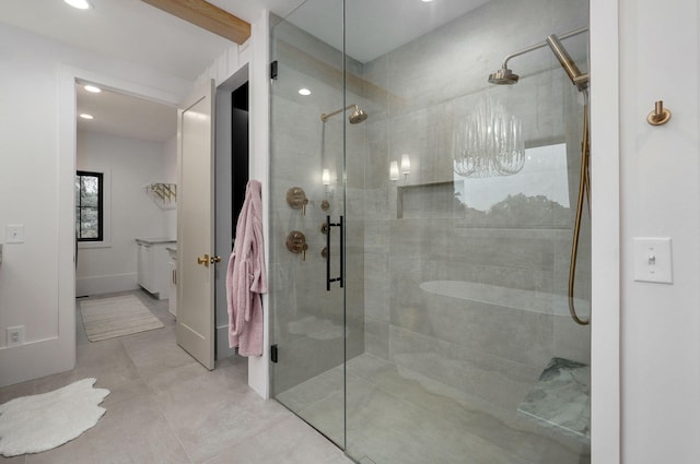 12451 State Highway 174, Billings, MO 65610 - full bathroom with a shower stall and recessed lighting