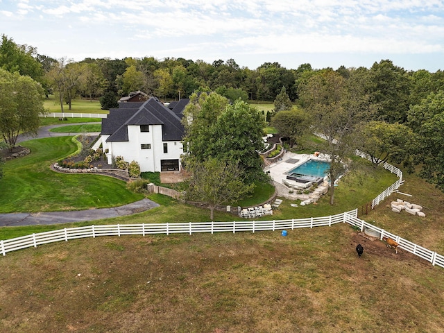 12451 State Highway 174, Billings, MO 65610 - aerial view of property and surrounding area featuring a pool area